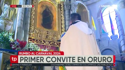 ​Oruro celebra su primer convite con miras al carnaval 2024