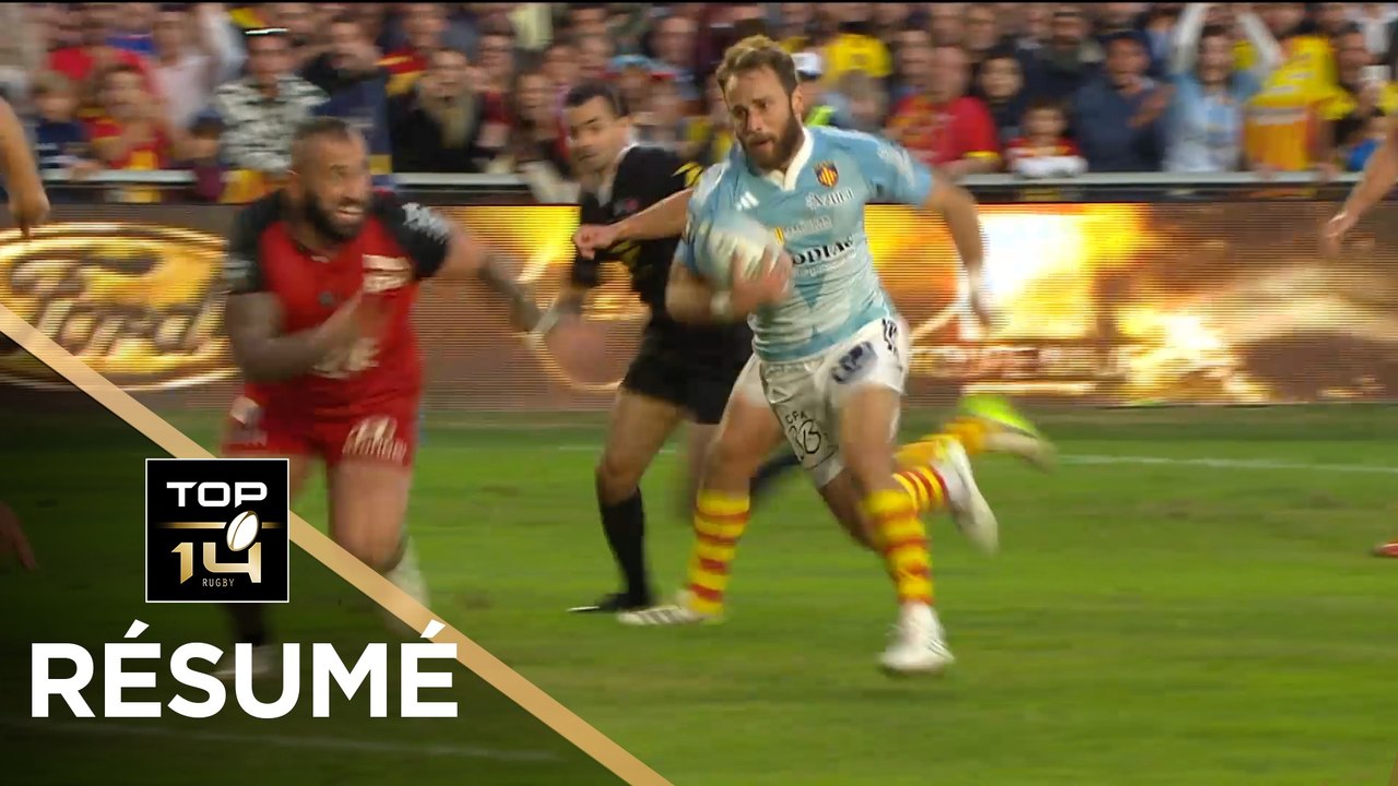 TOP 14 Saison 2023-2024 J05 - Résumé USA Perpignan-RC Toulon