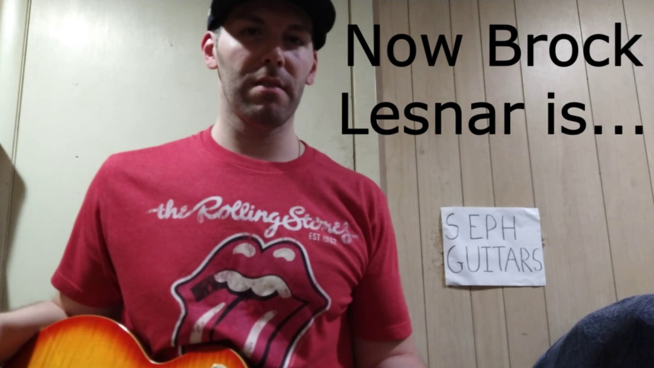 Guitar Lesson How To Play Wrestling Theme Songs, Part 26