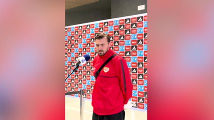 Dimitrievski explica su rifirrafe con Vinicius: “Cosas de partido...”