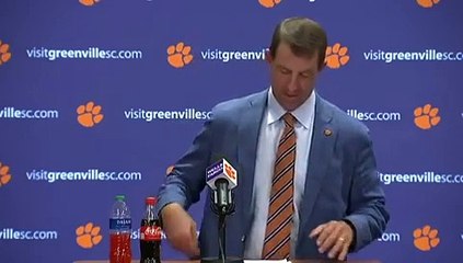 Dabo Swinney on Cade Klubnik's performance against Notre Dame