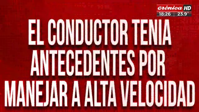 Atropelló a un menor y una mujer: el conductor tenía antecedentes por manejar a alta velocidad