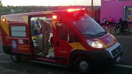 Motociclista fica ferido em acidente na Rua Europa no Morumbi