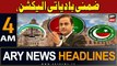 ARY News 4 AM Headlines 6th November 2023 | Local Bodies Elections