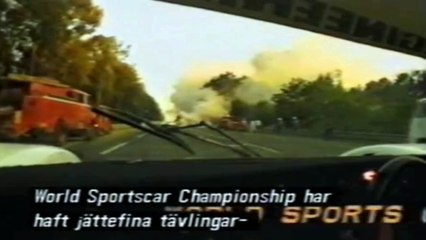 Jacky Loiseau's Fatal Crash @ Le Mans 1984 (Aftermath)