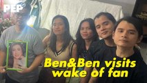 Ben&Ben gives a moving tribute to their fan | PEP Exclusives