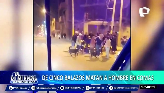 De cinco balazos presuntos sicarios acaban con la vida de un hombre en Comas