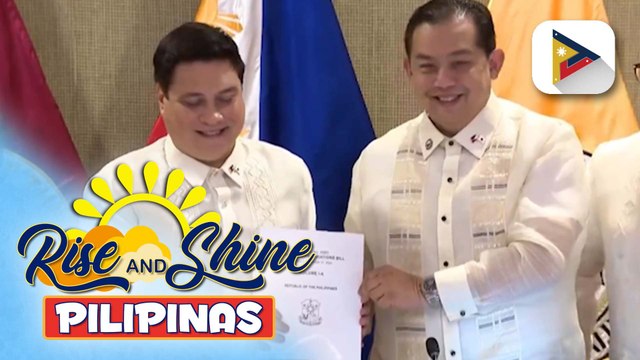 2024 General Appropriations Bill, pormal nang naiturn-over ng Kamara sa Senado