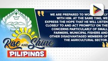 Agri groups, nagpahayag ng suporta kay DA Sec. Laurel