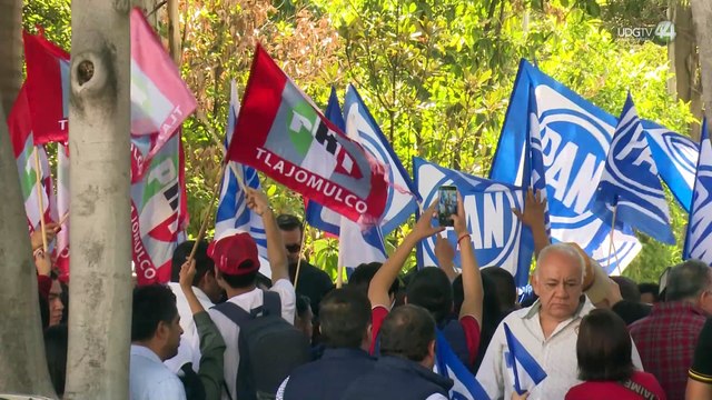 Presidentas del PAN, PRI y PRD solicitaron registro de coalición “Frente X Jalisco” a gubernatura