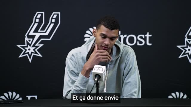 Spurs - Wembanyama impatient de jouer au Madison Square Garden