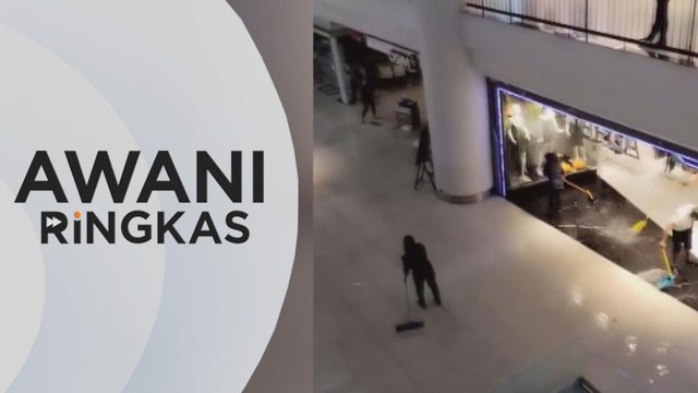 AWANI Ringkas: Banjir di pusat beli-belah di Subang