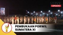 Pembukaan Porwil Sumatera XI Di Kantor Gubernur Riau