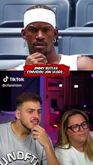 Jimmy butler convidou jon vlogs pro jogo de basquete