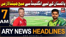 ARY News 7 AM Headlines 6th November 2023 | Pakistan Ke Liye England Se Match Jeetna Laazmi