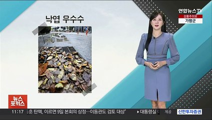 [날씨톡톡] 강풍 속 전국 가끔 비…내일 아침 기온 뚝↓