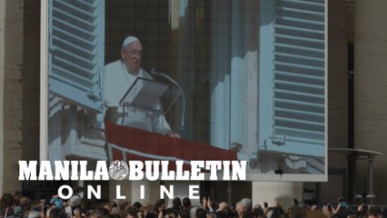 Pope Francis calls for a ceasefire in the Israel-Hamas war