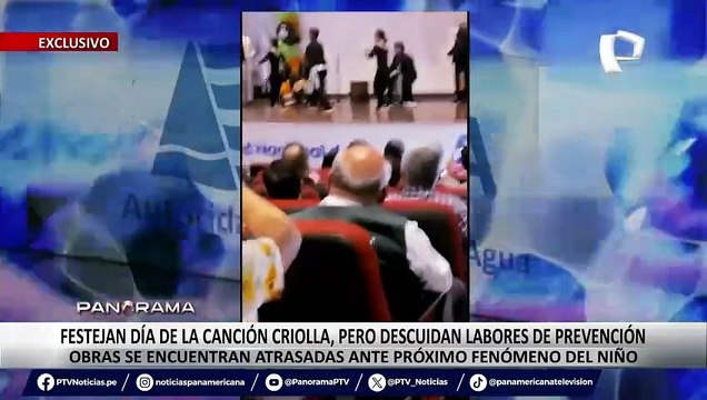 ¡Exclusivo! Festejan Día de la Canción Criolla, pero descuidan labores de prevención: obras están atrasadas ante próximo Fenómeno El Niño