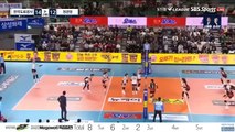 The Seconds a WORLD PLAYER FAILES Hits Spike Megawati in the Korean league