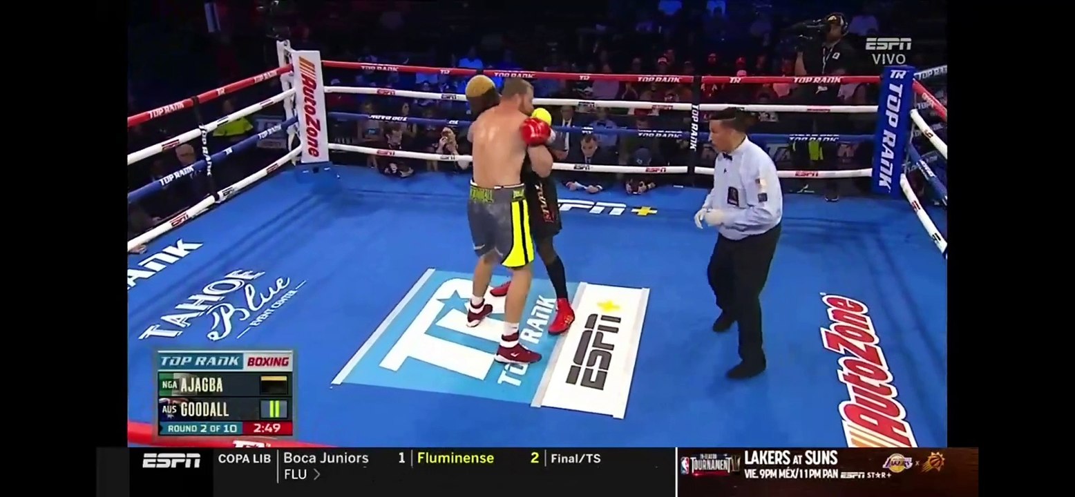 Efe Ajagba vs Joseph Goodall