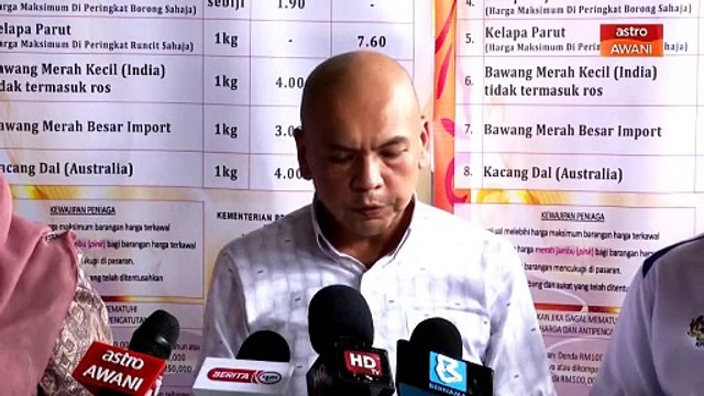 Skim Harga Maksimum Musim Perayaan Deepavali akan bermula pada 9 Nov