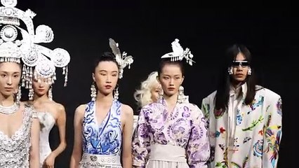 original Miao culture base designer clothing