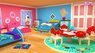 Kids Learning how to Keep their Rooms Clean and Tidy! Educational Video - BillionSurpriseToys