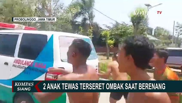 Dua Bocah Berusia 8 Tahun Terseret Ombak saat Berenang, 1 Tewas Tenggelam