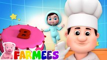 Pat a Cake Pat a Cake Baker's Man | Nursery Rhymes & Children Songs - Farmees