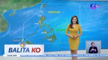 Tsansa ng pag-ulan sa ilang bahagi ng Southern Luzon ngayong gabi, higit na mataas | BK