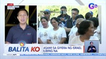 2 Pinoy na nasawi sa giyera ng Israel at Hamas, inilibing na | BK