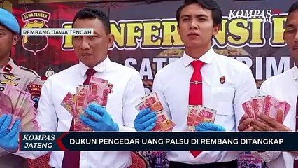 Dukun Pengedar Uang Palsu di Rembang Ditangkap
