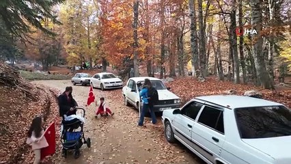 Doğadaki renk cümbüşü hayran bırakıyor