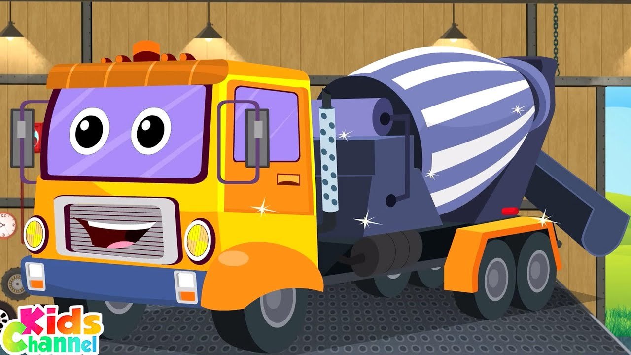 Car Formation And Car Wash Videos For Kids, Car Cartoon Videos By Kids Channel