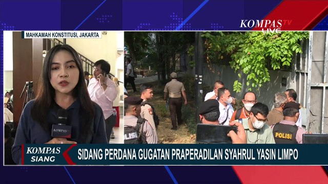 KPK Hadir di Sidang Perdana Praperadilan Eks Mentan Syahrul Yasin Limpo, Apa Saja Gugatan nya?