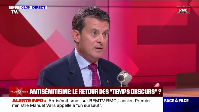 Nous vivons un moment grave : Manuel Valls évoque l'antisémitisme en France et appelle à un sursaut
