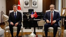 Dışişleri Bakanı Hakan Fidan, ABD'li mevkidaşı Blinken ile bir araya geldi