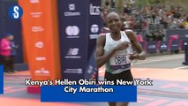 Kenya's Hellen Obiri wins New York City Marathon