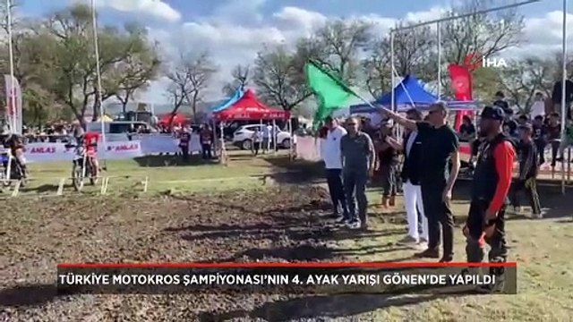 Türkiye Motokros Şampiyonası’nın 4. ayak yarışı Balıkesir'in Gönen ilçesinde yapıldı