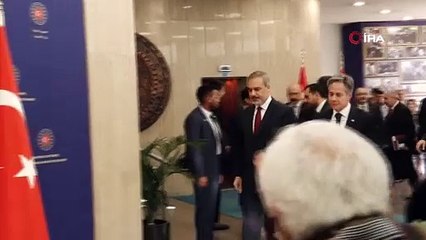 Hakan Fidan Blinken ile bir araya geldi