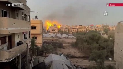 İsrail ordusu Gazze'ye yönelik kara operasyonuna ait görüntüleri yayınladı