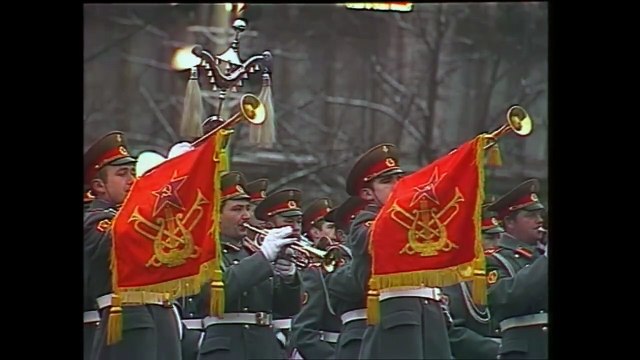 Парад и демонстрация трудящихся. 7 ноября 1977 года