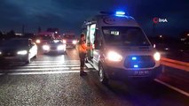 Tekirdağ'da zincirleme trafik kazası: 2 yaralı