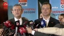CHP Genel Başkanı Özgür Özel ve İBB Başkanı Ekrem İmamoğlu'ndan ortak açıklama