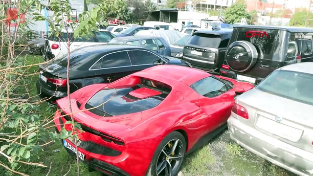 Dilan Polat - Engin Polat çiftinin araçları yediemin otoparkında
