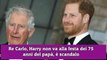 Re Carlo, Harry non va alla festa dei 75 anni del papà, è scandalo