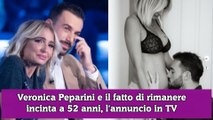 Veronica Peparini e il fatto di rimanere incinta a 52 anni, l'annuncio in TV