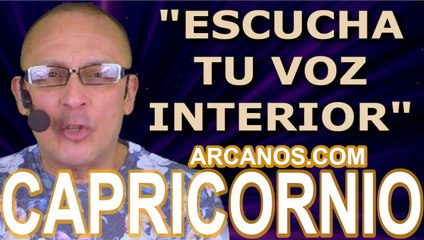 ♑️#CAPRICORNIO #TAROT♑️ Escucha tu voz interior  ✨ARCANOS.COM✨
