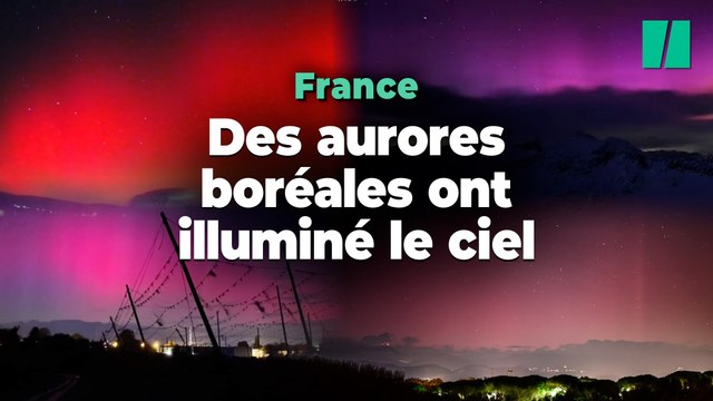 Des aurores boréales visibles depuis la France et l’Europe donnent un spectacle saisissant