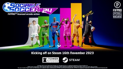 Sociable Soccer 24 Official Gameplay Trailer
